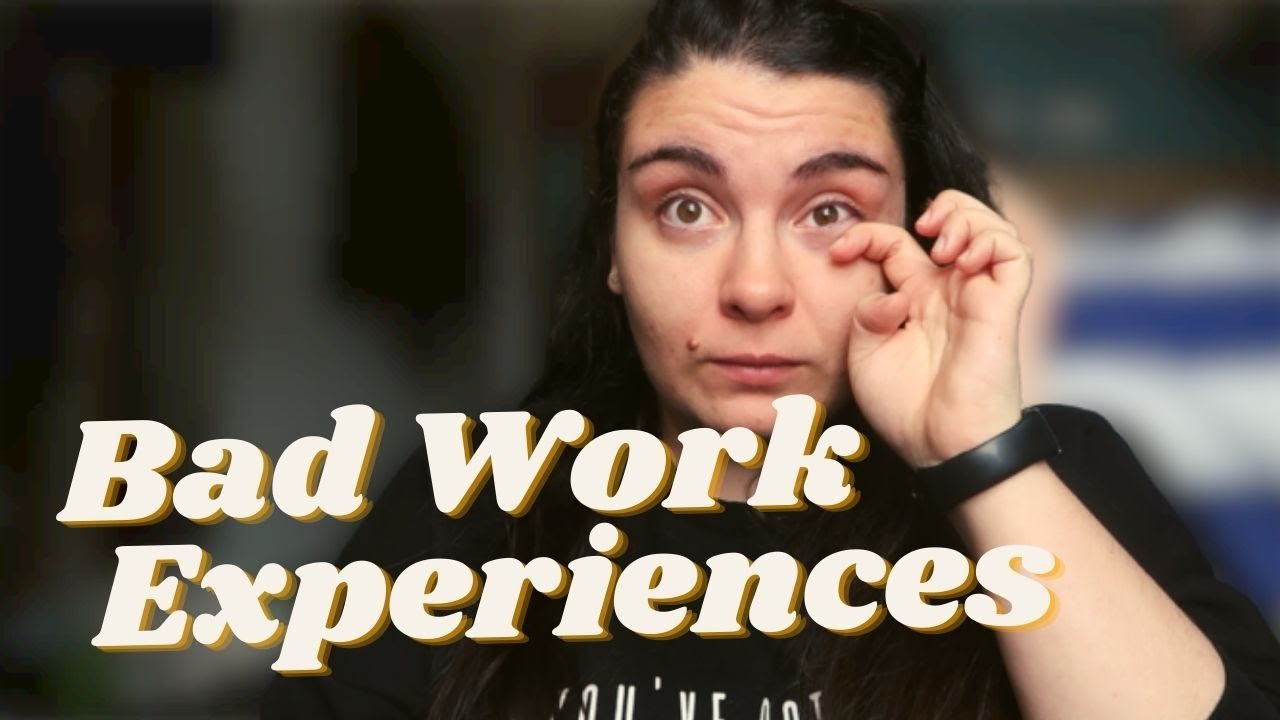 BAD WORK EXPERIENCES | #mentalhealthawareness | audrey curates