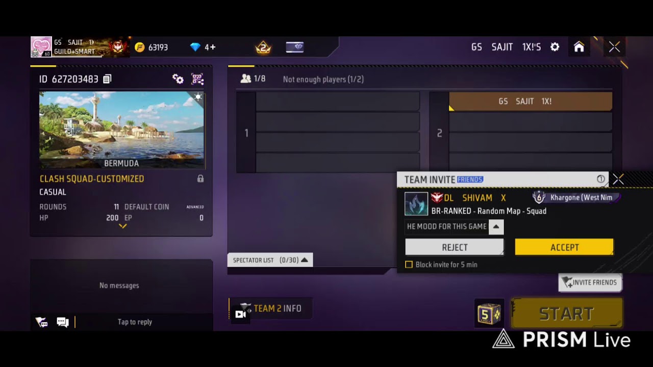 🔴 LIVE | 2v4 Custom Room Challenge 😱🔥 Full Clutch Mode#freefiremax#livestream#2v4#sajitff#amjitf
