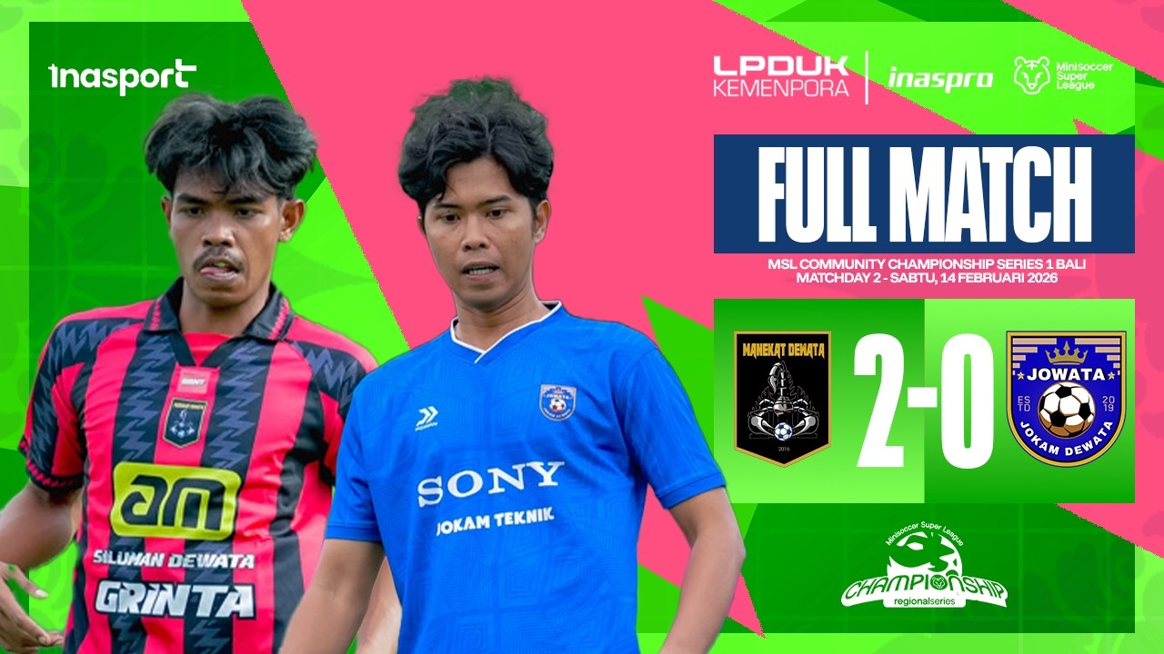 MANEKAT DEWATA VS JOWATA FC | MINI SOCCER LEAGUE BALI 2026 | MATCHDAY 2