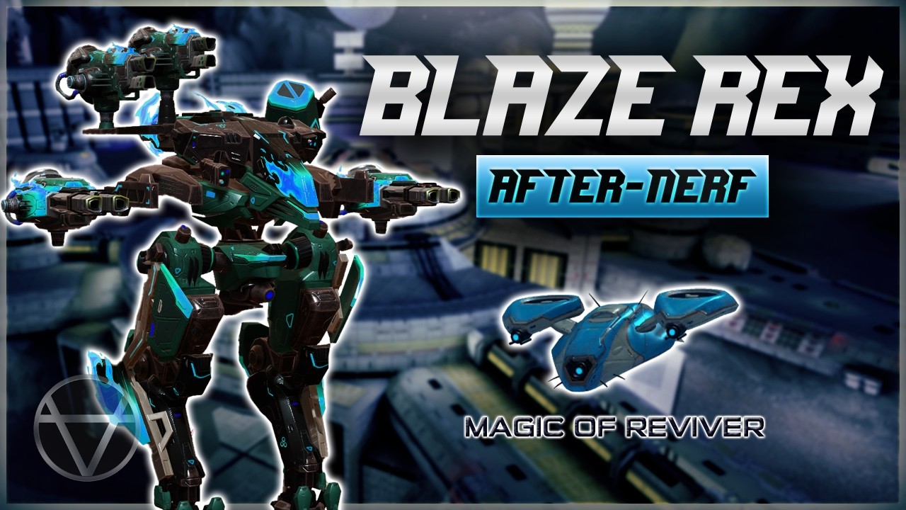 REVIVER Drone is Popular &ndash; Let&rsquo;s Try it on REX | War Robots Gameplay