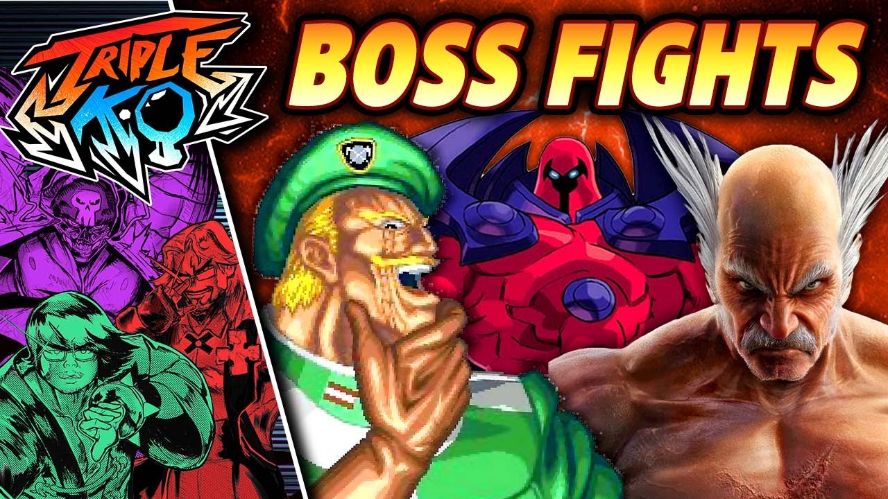 Fighting Game Bosses | Triple K.O.