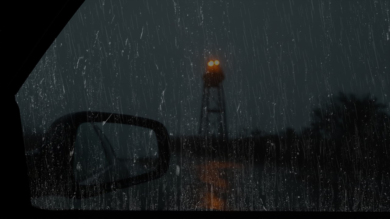 Heavy Rain on Car Window at Night 🌧️ | Deep Sleep Ambience to Quiet an Overthinking Mind