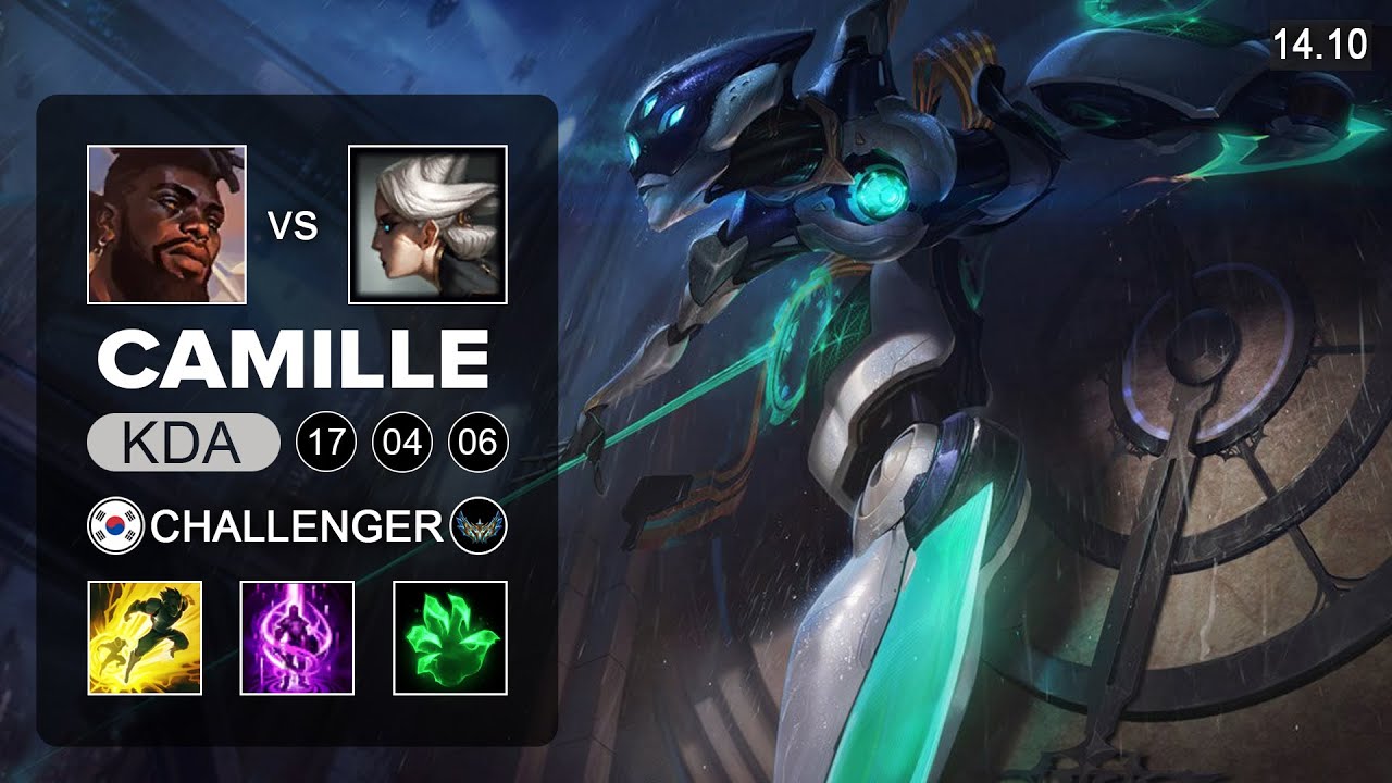 Camille vs K'Sante Top - KR Challenger - Patch 14.10 Season 14