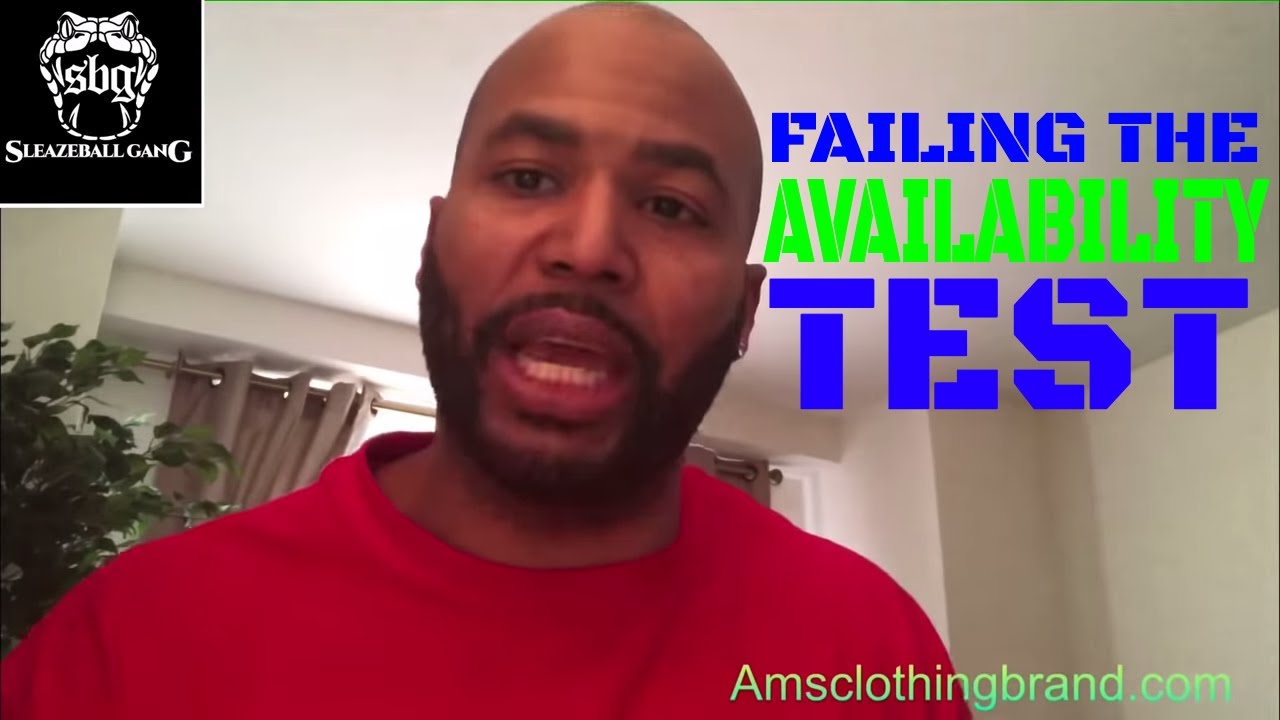 How To Rebound After Failing The Availability Test