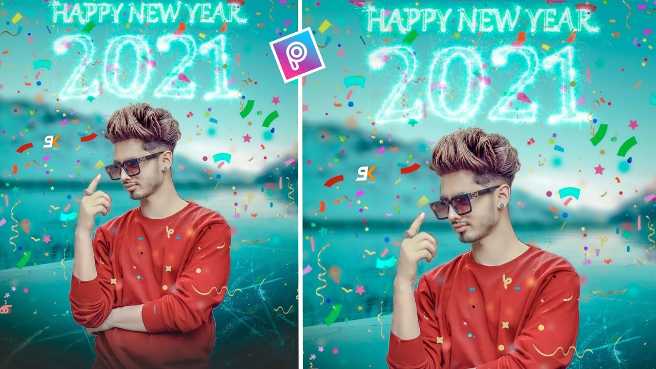 Picsart New year 2021🔥 special Photo  | Happy New Year Photo Editing 2021 | New Year Editing