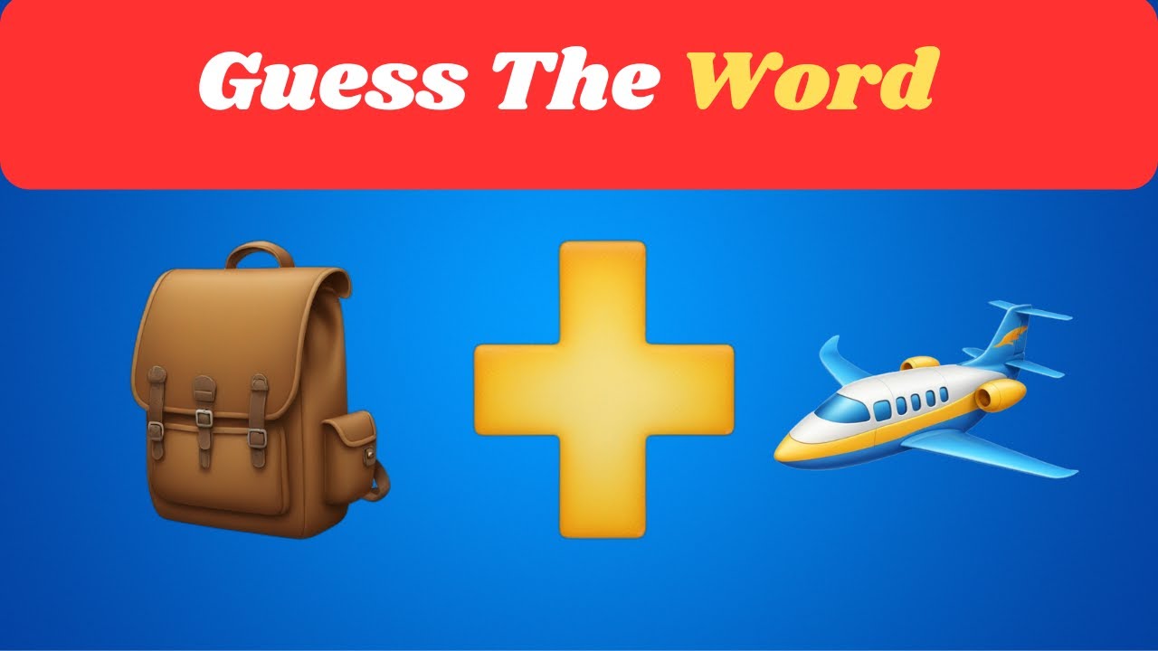 Guess the Word by Emoji 🤯 | 40 Emoji Puzzles Only Geniuses Solve!