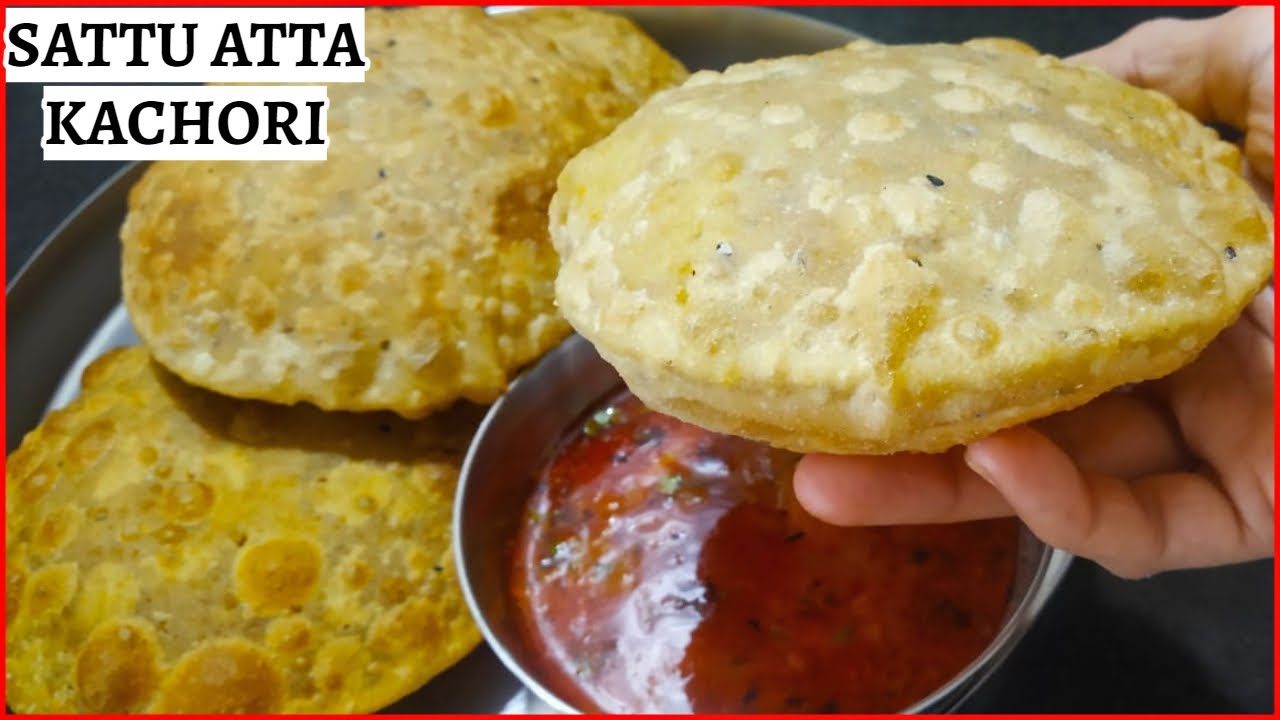 इस तरह का आटा और सत्तू का कचोरी ठंडियों मैं बना के जरूर खाइये / Atta Sattu kachori /Kachori recipe