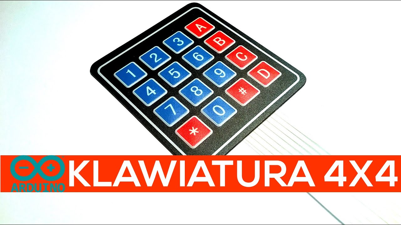 [Arduino] #15 - Klawiatura membranowa 4x4