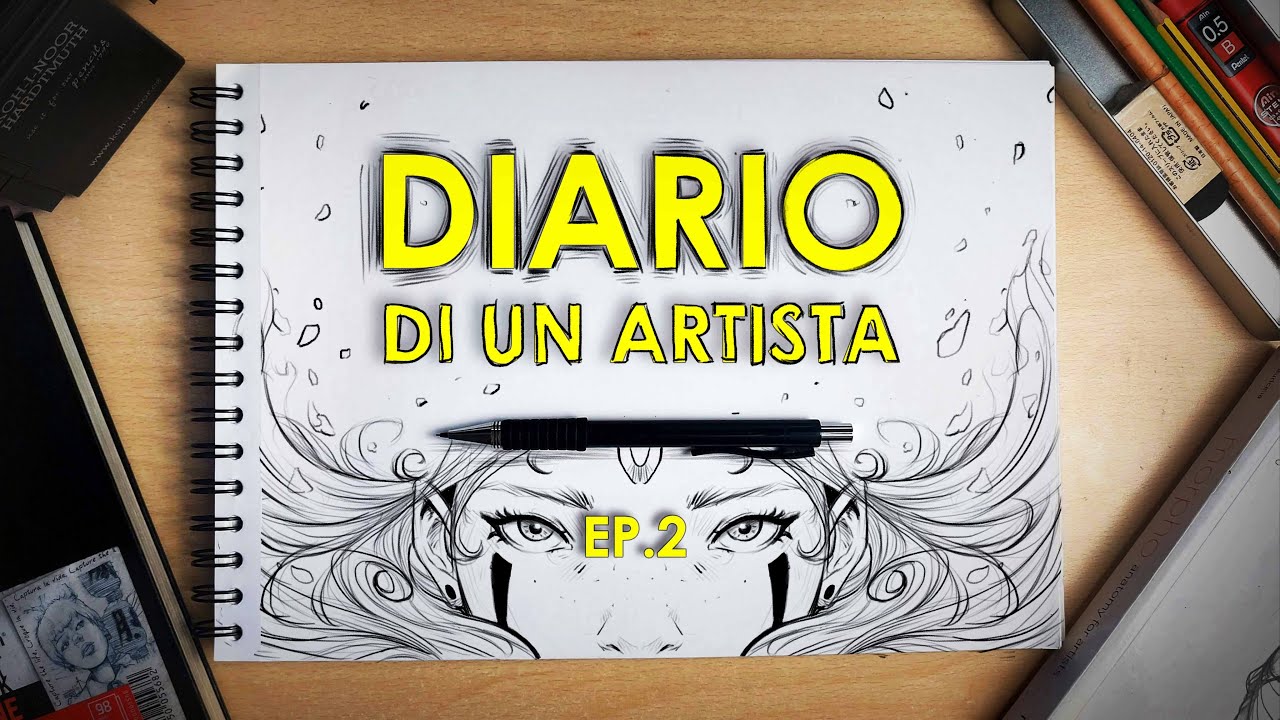 📖Finito uno sketchbook se ne fa un altro | Diario di un artista Ep.2