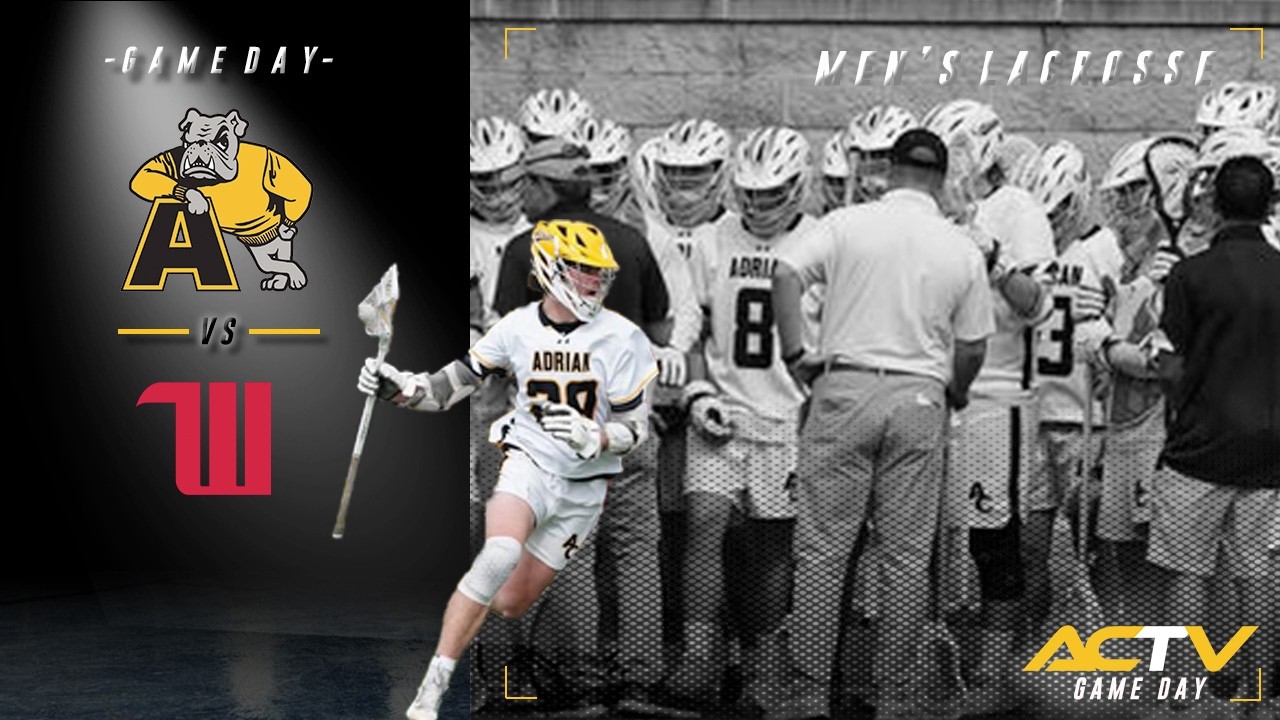 Adrian College Men's Lacrosse Hosts Wittenberg University | 02/28/2026