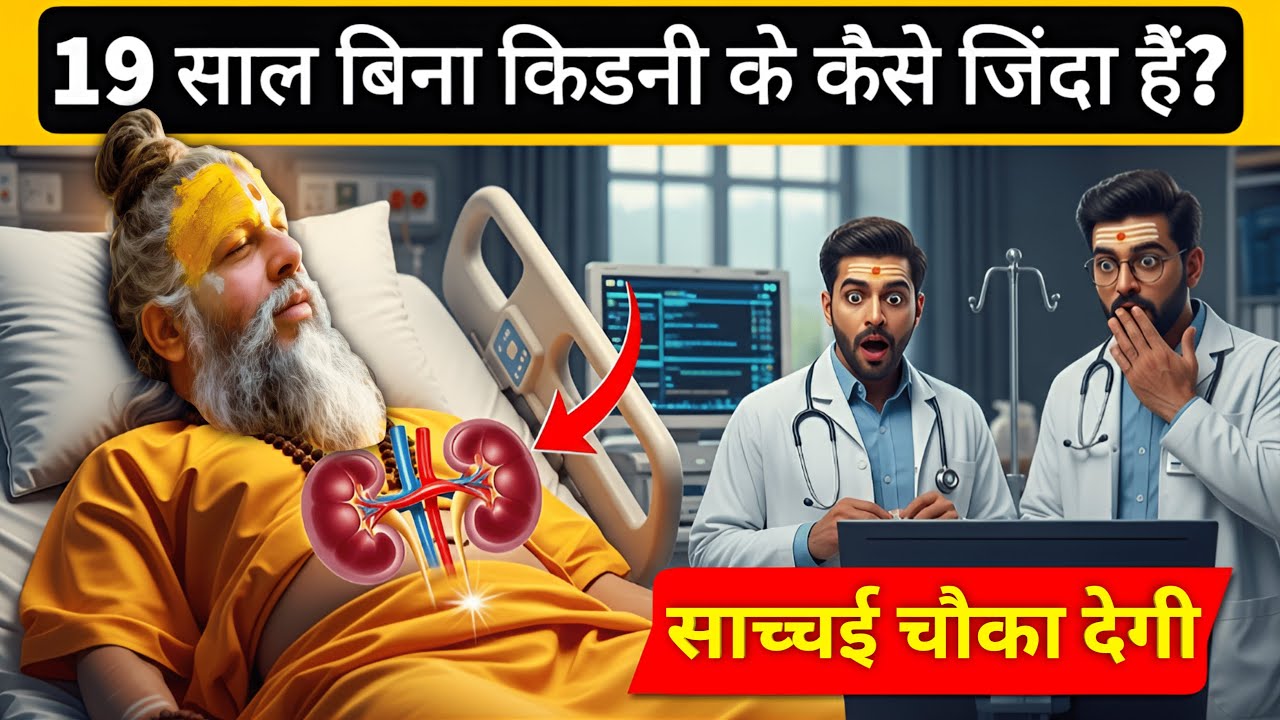 Swami Premanand Maharaj Ki Full Life Story | 19 Years Without Kidney – Still Alive! #bajanmarg 