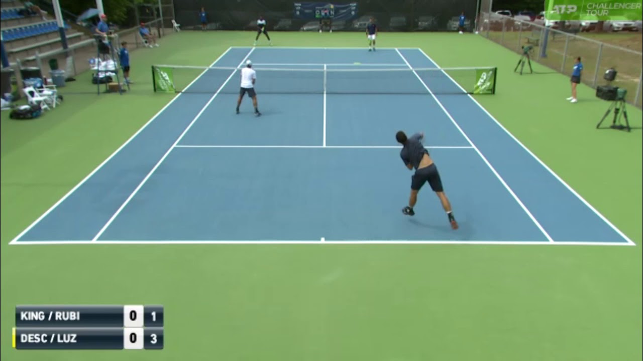 Noah Rubin / Darian King vs Orlando Luz / Matias Franco Descotte - Little Rock Challenger