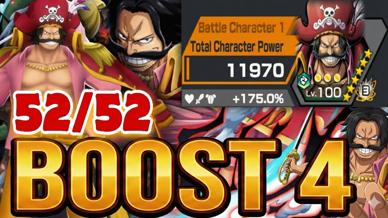 BOOST 4 ROGER IS STILL A LETHAL MONSTER! 😤 | ONE PIECE BOUNTY RUSH | (52/52) Roger V1