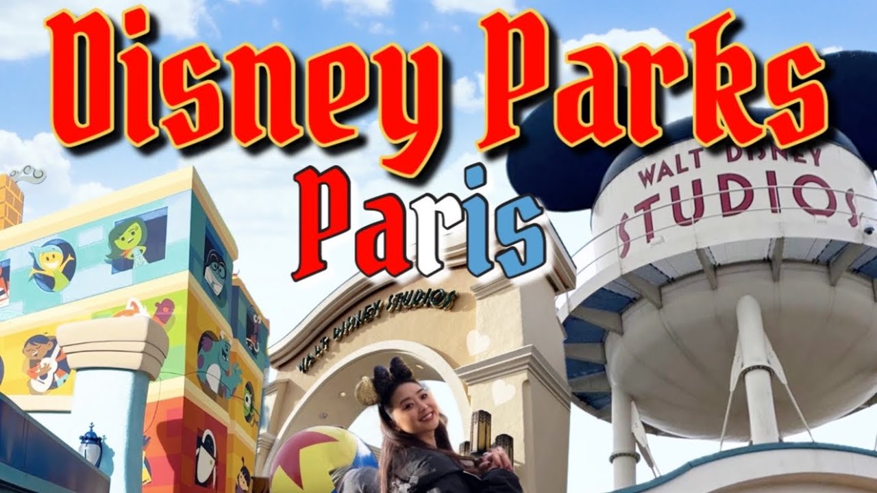 🎄【パリディズニー】🇫🇷Walt Disney Studios|人生初ウォトディズニースタジオ｜レミーのレストラン