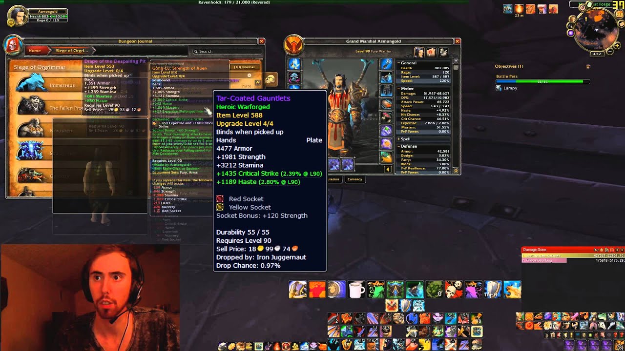 Asmongold Academy, эпизод 2: руководство по экипировке Best in Slot SoO + альтернативные предметы