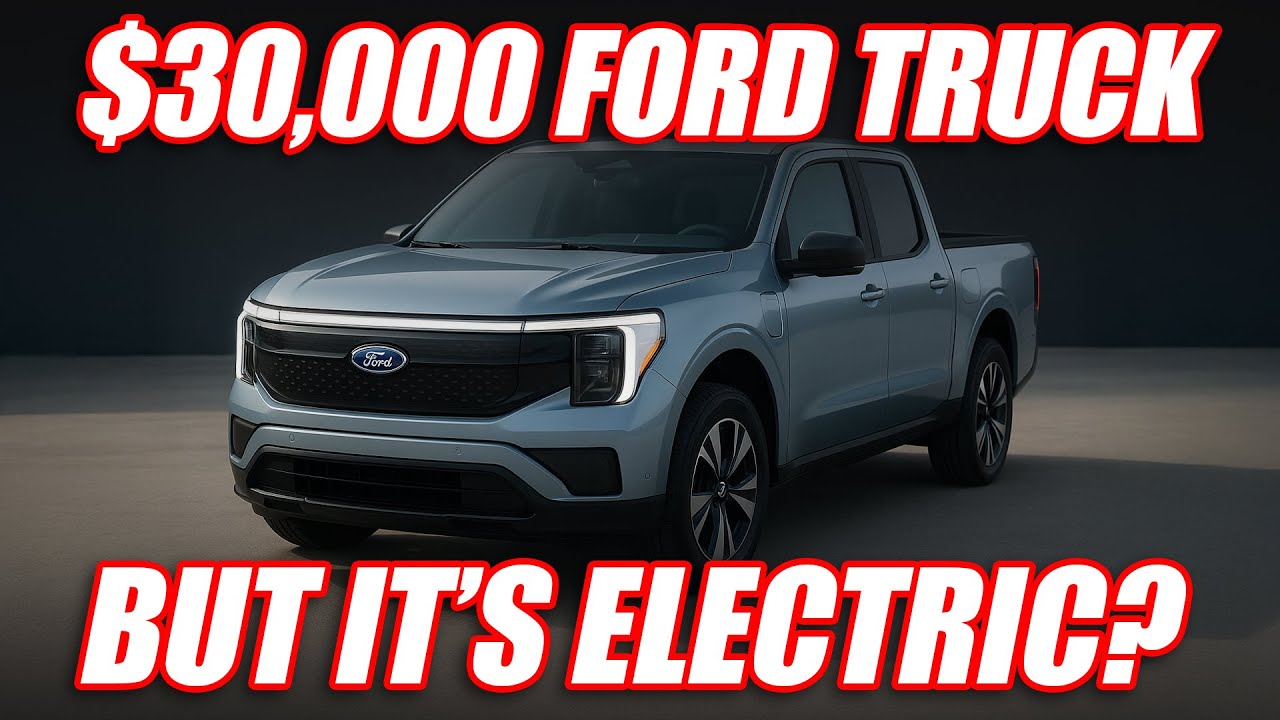 Ford&rsquo;s Answer to Tesla: An Electric Truck for $30k