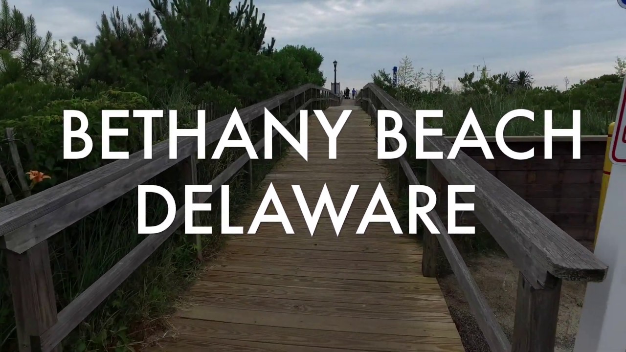 Bethany Beach, Delaware - 4k walking tour
