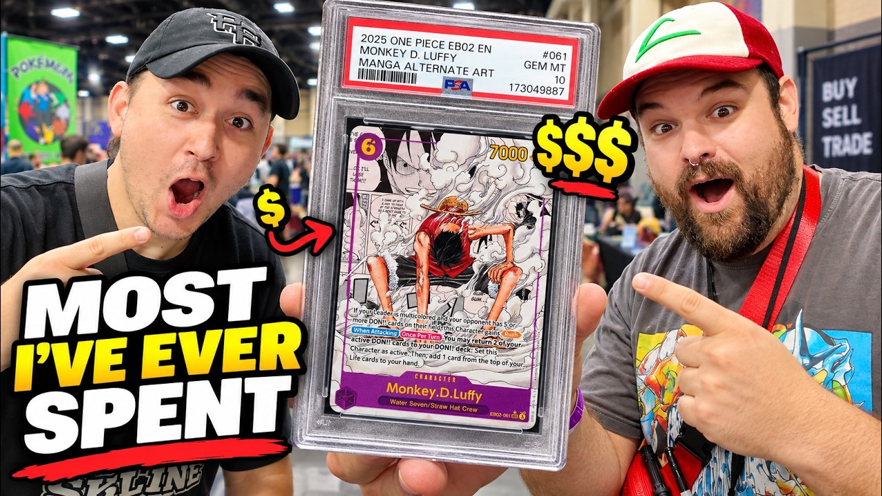I Spent The MOST Money EVER at a Card Show! Collect-A-Con Richmond
