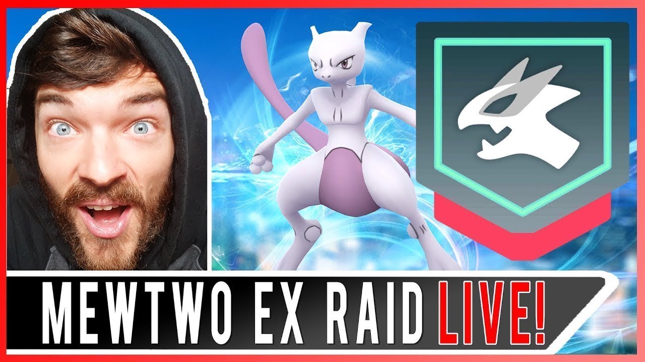 MEWTWO EX RAID IN POKEMON GO! Can Jonno Catch Mewtwo for iVoli?!