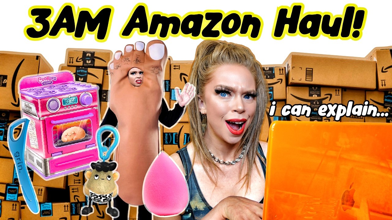 Unboxing Things That Shouldn't Be On Amazon I Bought At 3AM!