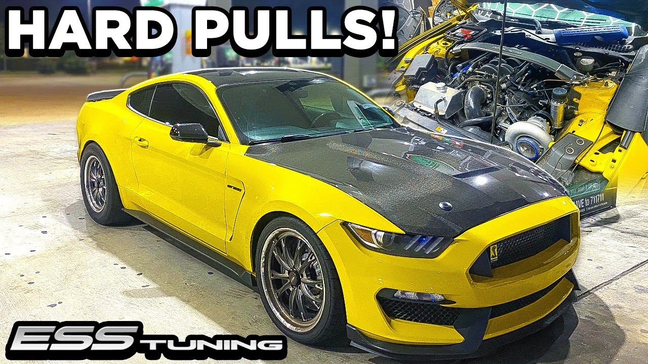 ПЕРВЫЕ ЖЁСТКИЕ ЗАЕЗДЫ на 950-сильном Shelby GT350 с турбонаддувом ESS!! *ПУГАЮЩЕ БЫСТРО*