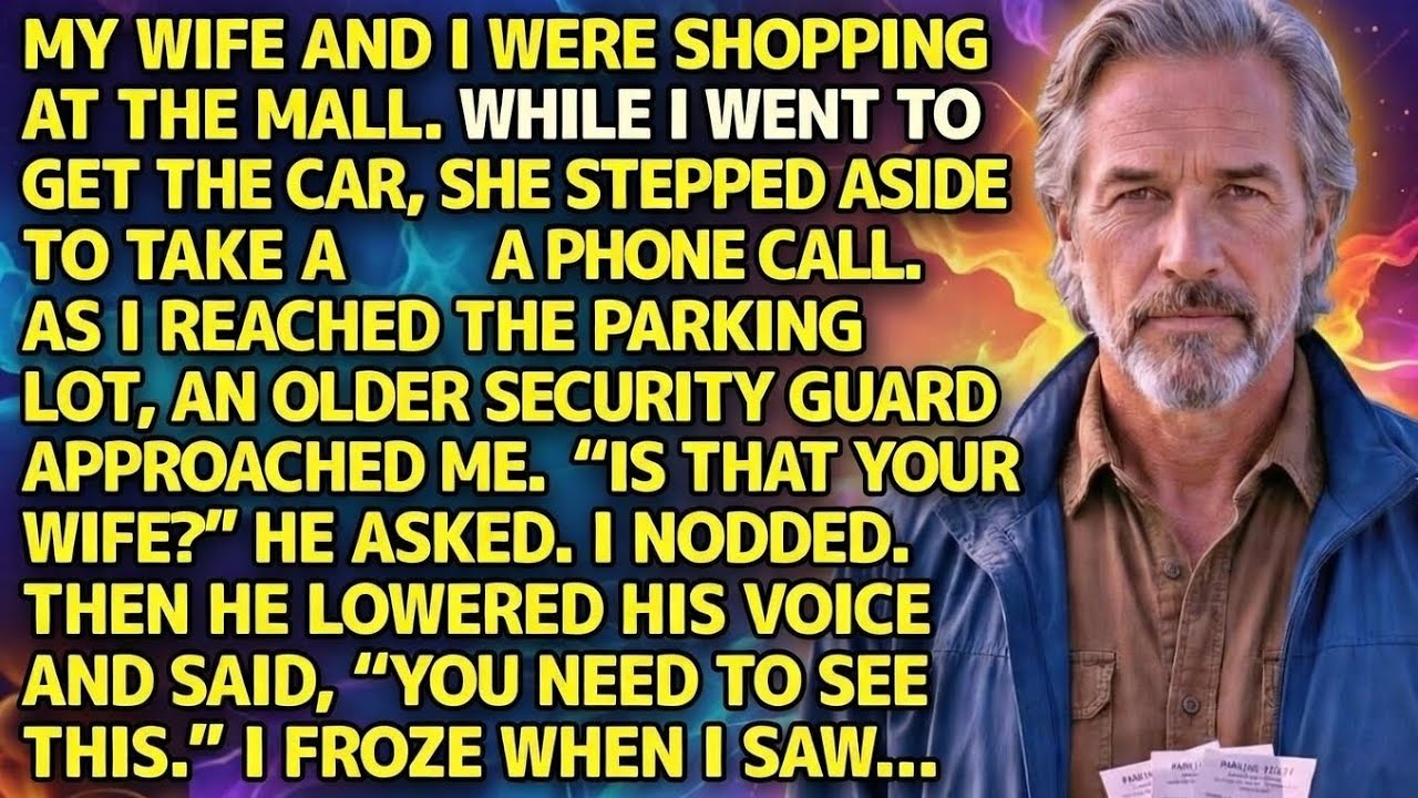 “Is That Your Wife” An Older Security Guard Asked Then He Whispered, “You Need to See This