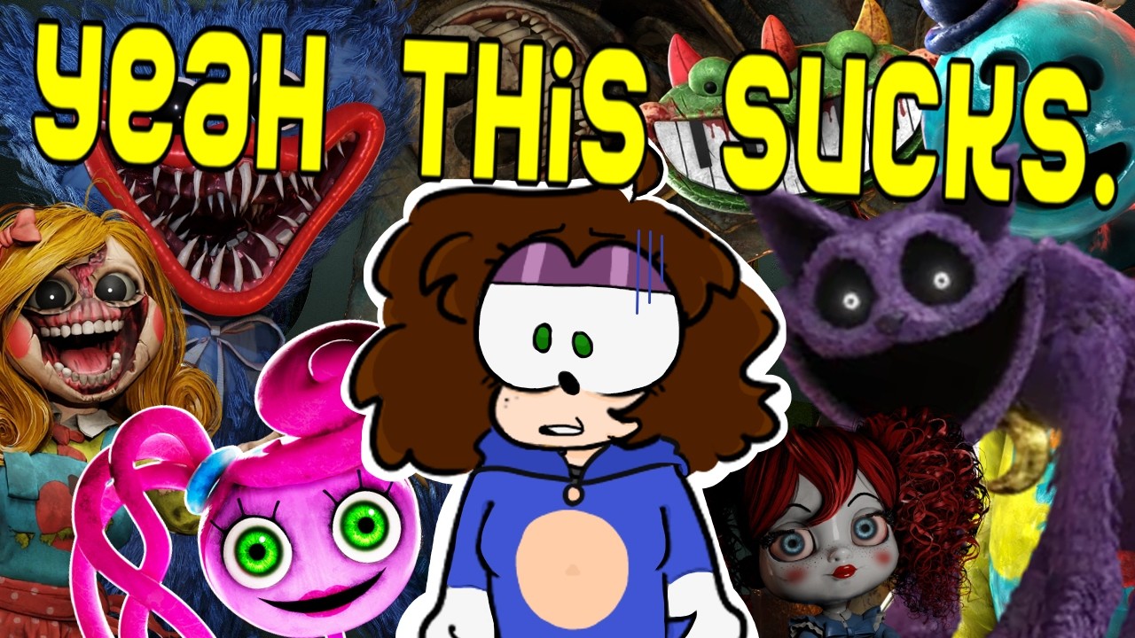 BEST OF POPPY PLAYTIME CHAPTERS 1-5 │This game is broken.