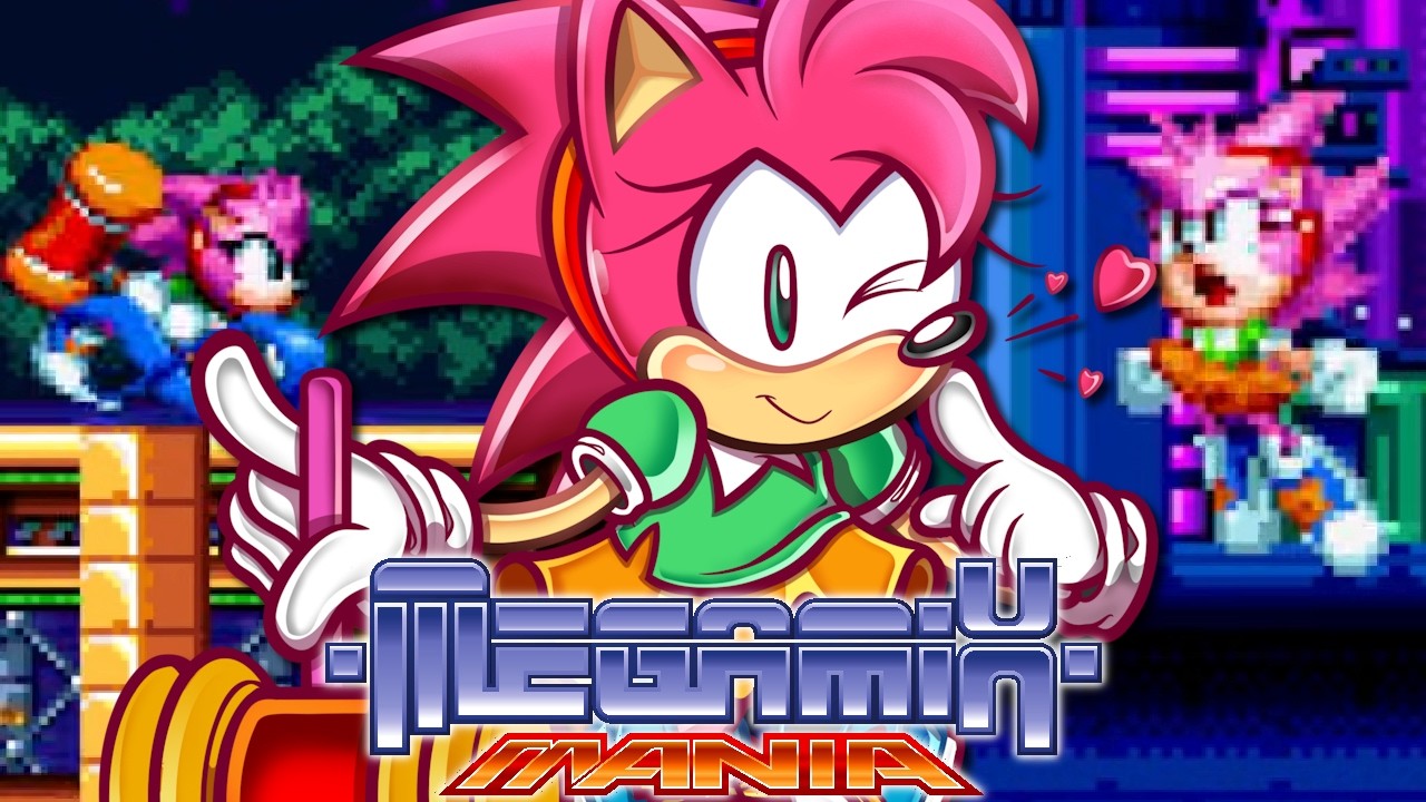 Amy Once Again Slots Perfectly into 2D Sonic