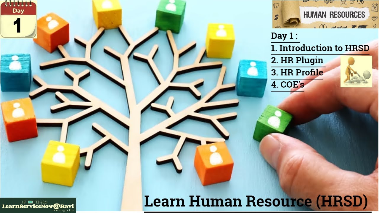 День 1: ServiceNow HRSD Essentials — введение, плагины, профили и COE | HRSD ServiceNow
