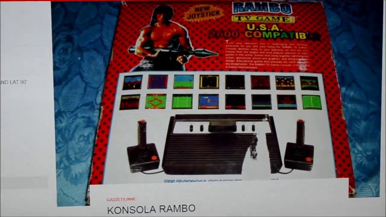 Konsola Rambo - prezentacja sprzętu