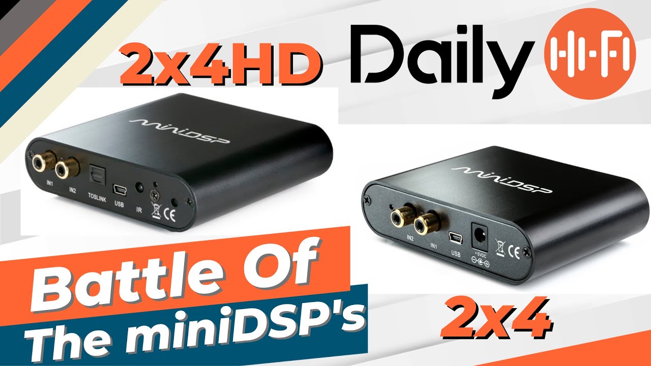 miniDSP 2x4HD VS miniDSP 2x4