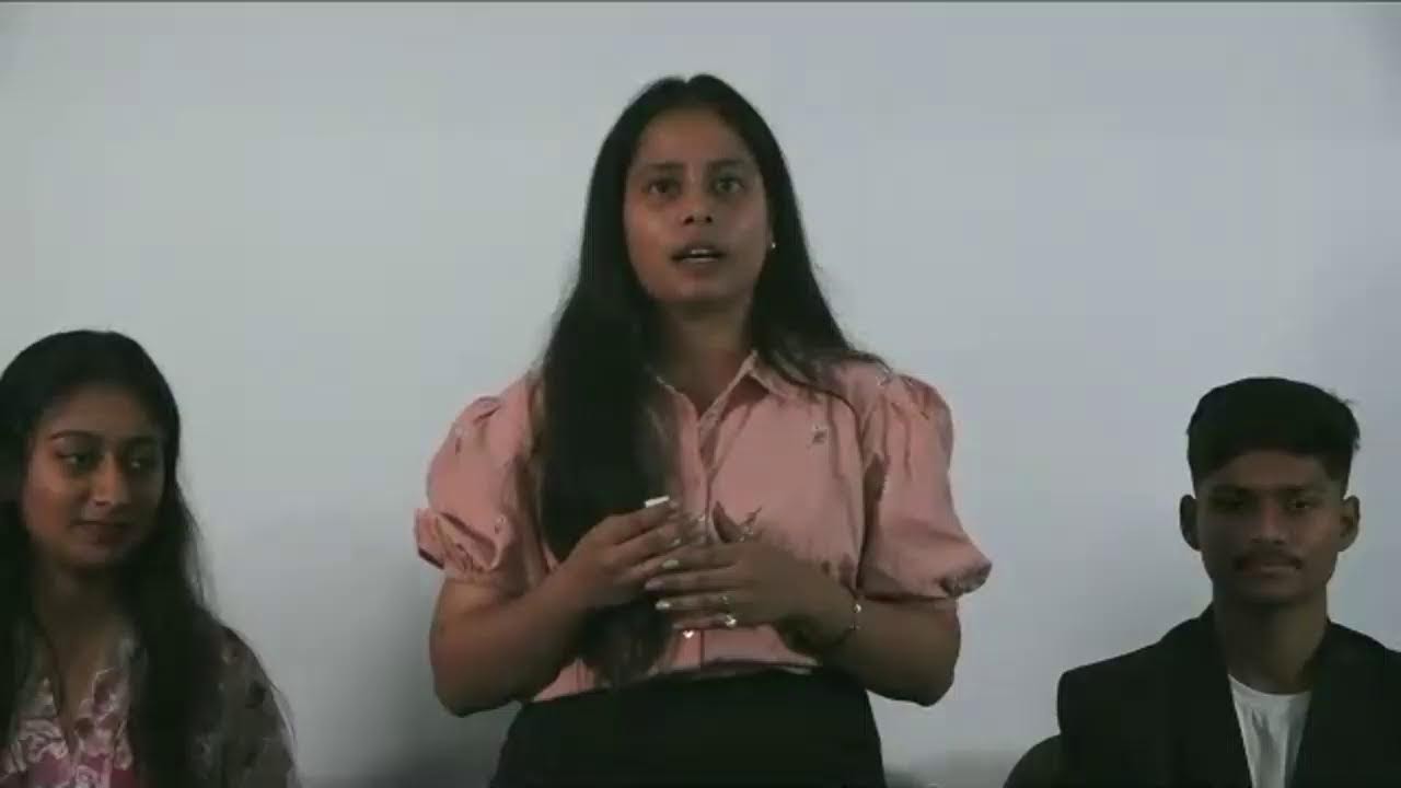 Mock press conference for app launch- PURNA