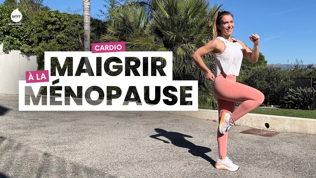 🔥  Cardio pour maigrir à la ménopause 12 min - Jessica Mellet - Move Your Fit