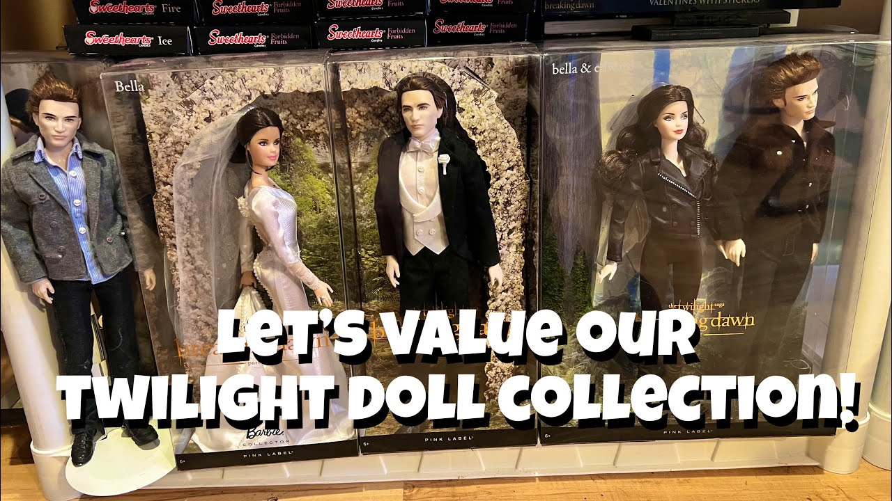 “Valuing My Toy Collection” ep. #149 Twilight Barbie Doll collection Edward and Bella and others