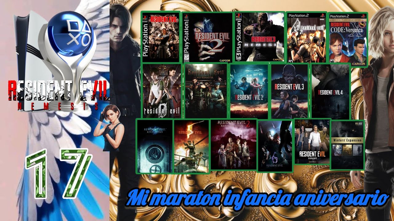 🇵🇪PS5 #17 resident evil 3🏆13/33- maraton juego de mi infancia platinar todos antes de RE 9😁
