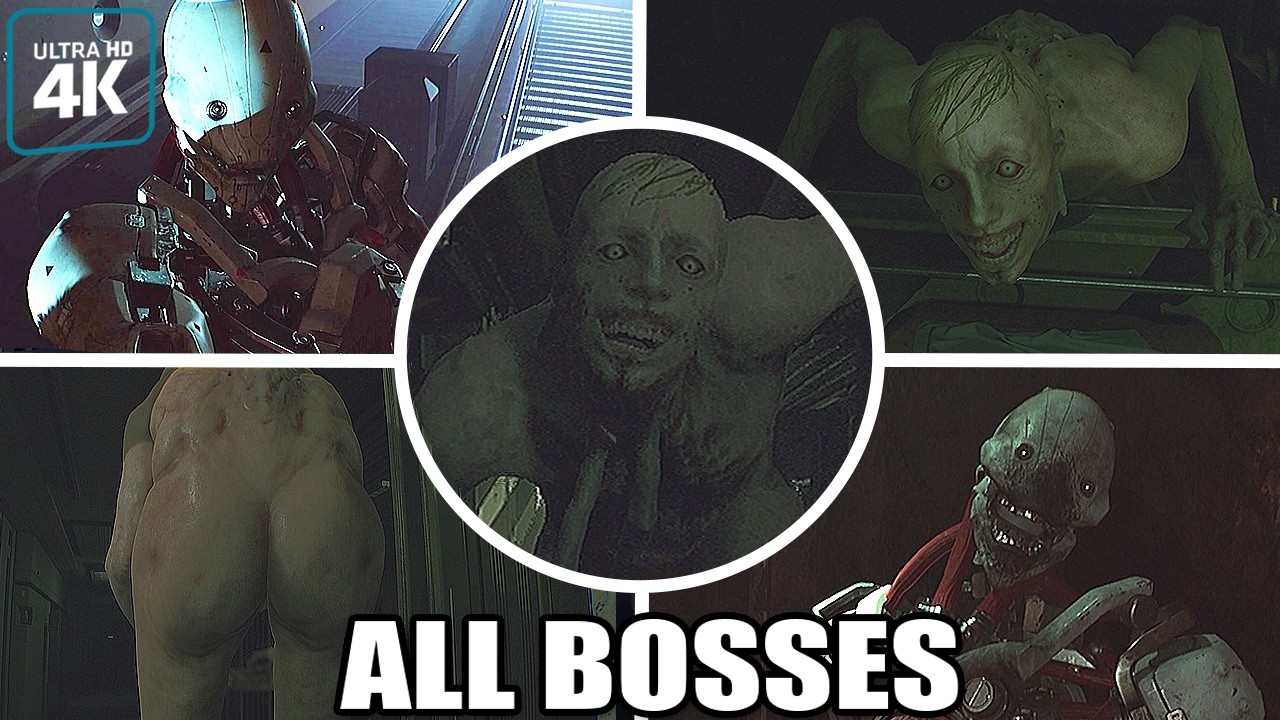 ROUTINE - All Bosses & Jumpscares + True Ending (With Cutscenes) 4K 60FPS UHD PC