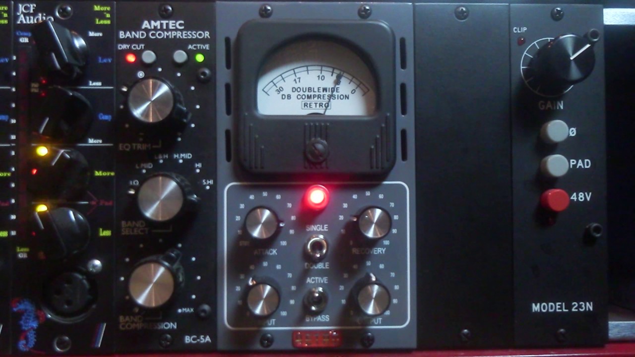 Retro Doublewide Compressor Demo with Upright Bass