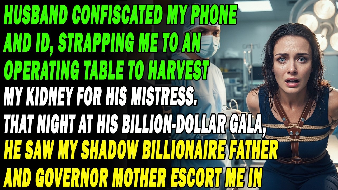 Husband Confiscated My Phone And Ids, Bound Me In A Black-market Clinic For His First Love’s Kidney…