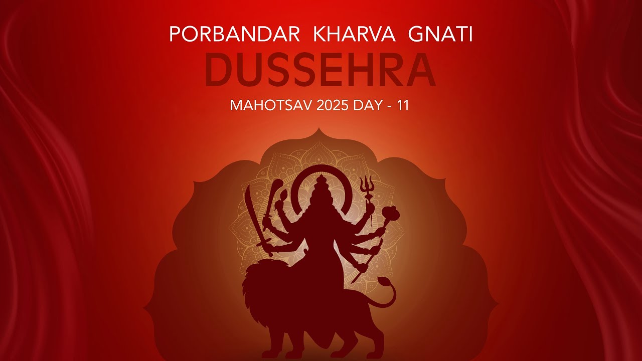SHREE PORBANDAR SAMAST KHARVA GNATI NAVRATRI MAHOTSAV 2025|MODI MOVIE PBR | DAY-11| | MEGA FINAL