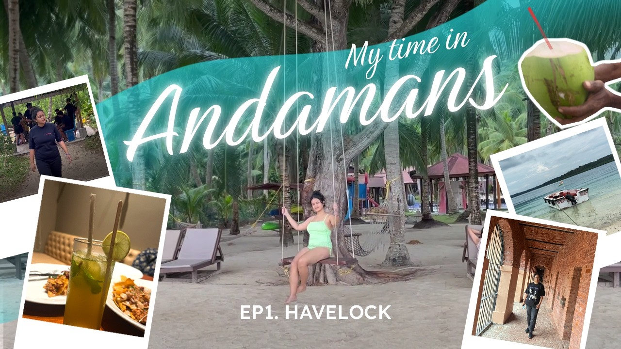 Andamans Vlog | Island vibes 🏖️, cafes, spots and my EPIC scuba fail | Havelock Ep.1