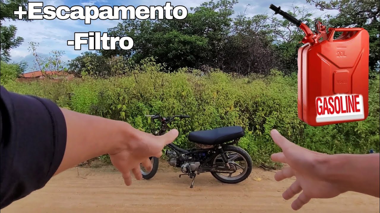 voltei o Bode para a gasolina, Melhorou 100%