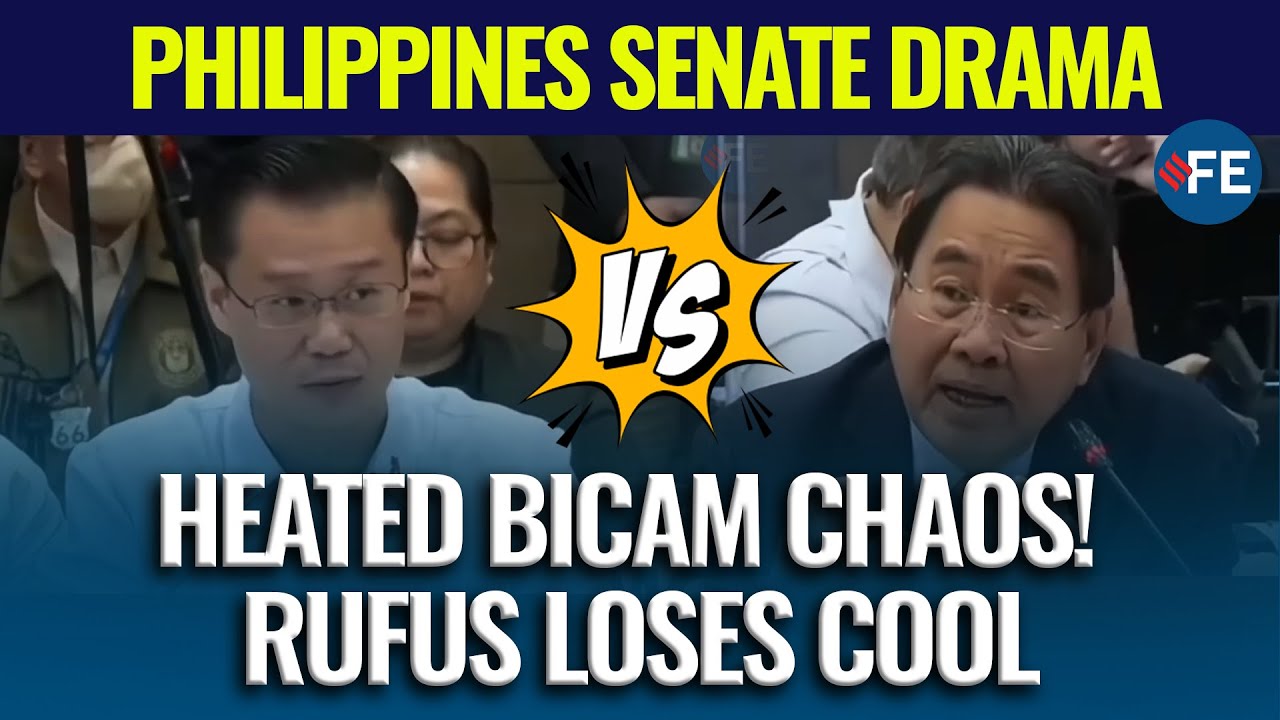 DPWH Showdown! Rufus Nagalit, Senators & Lawmakers Trade Blows in Bicam