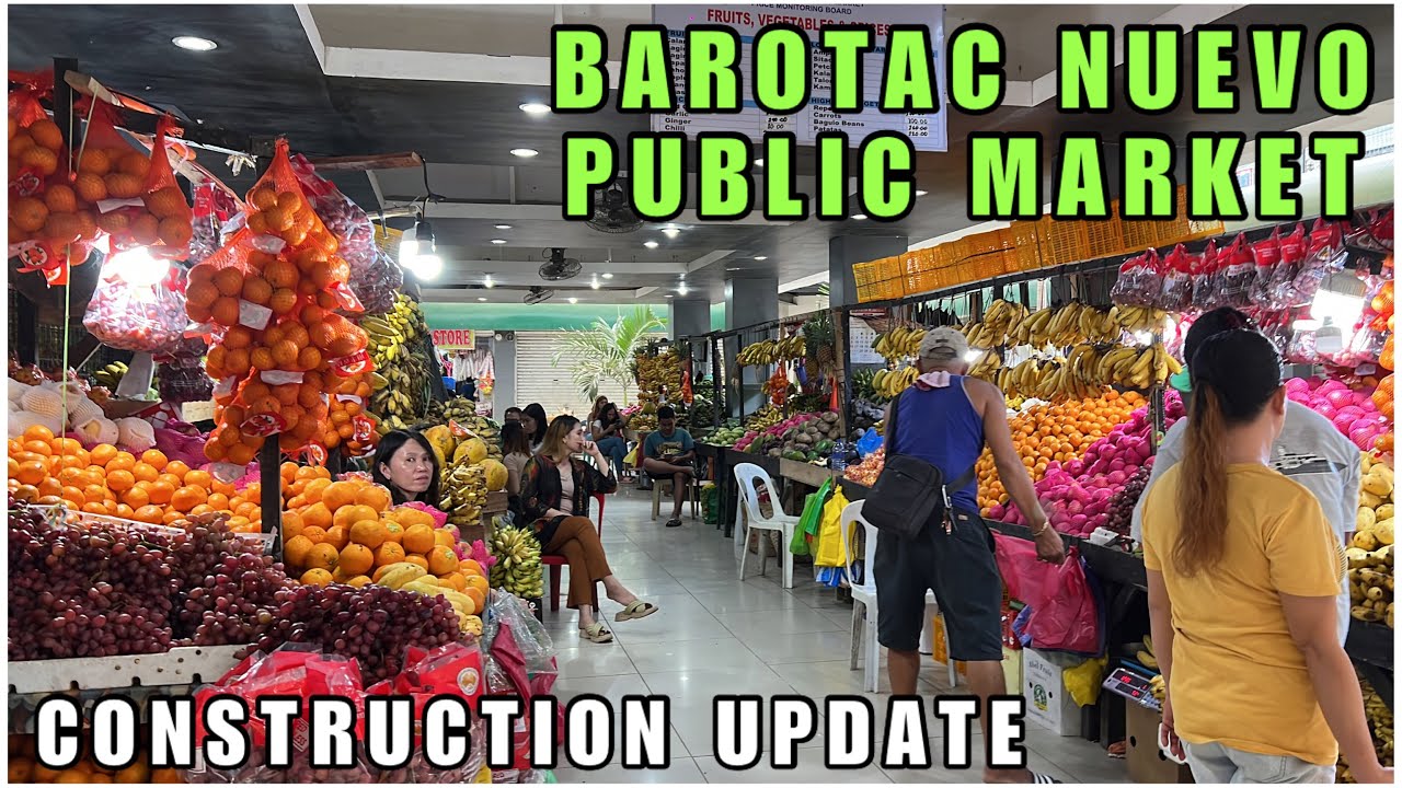 BAROTAC NUEVO MARKET MALL ANG GANDA NA SA LOOB NITO AT CONSTRUCTION UPDATE AS OF JUNE 2023