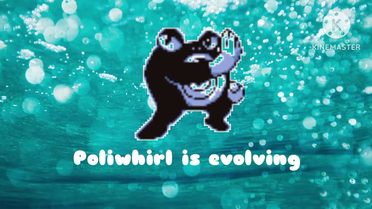 Poliwhirl gen 1 Pokemon red and Pokemon blue