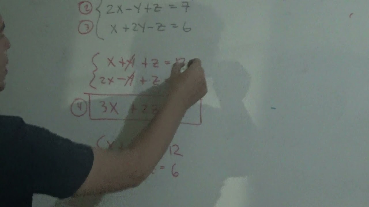 SISTEMA DE ECUACIONES 3X3