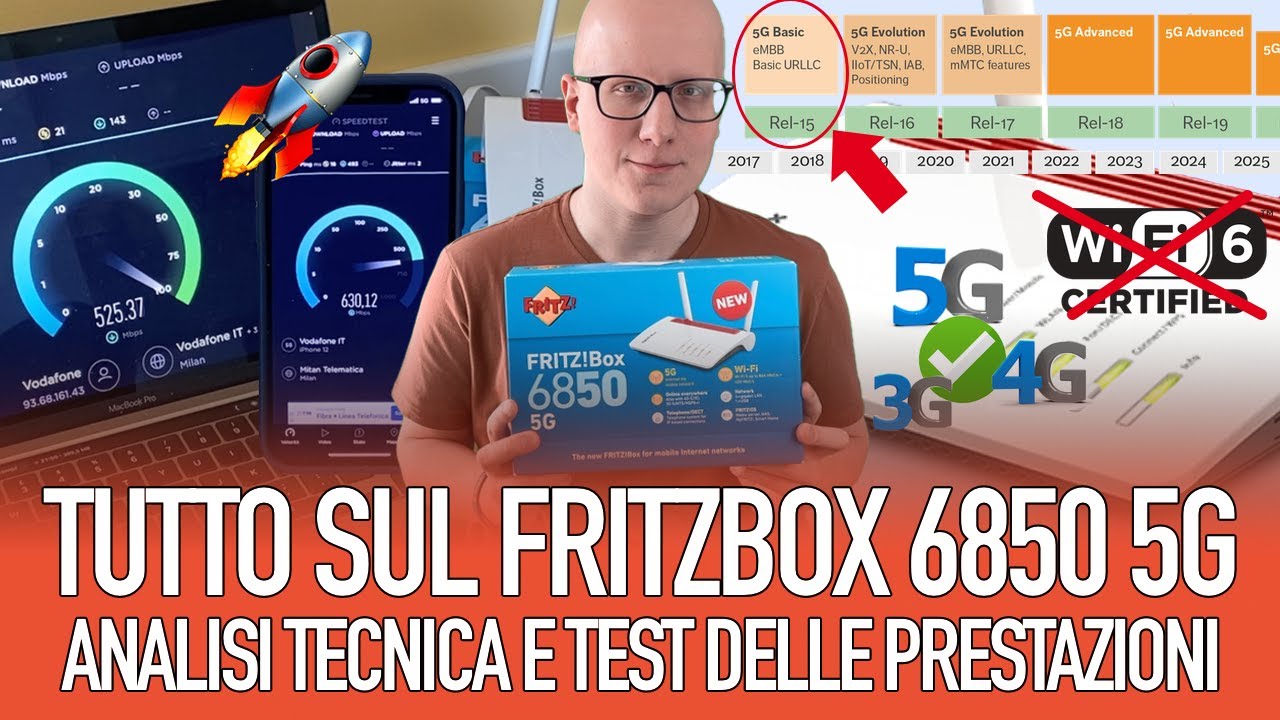 Fritzbox 6850 5G: analisi tecnica e speed test del primo router 5G targato AVM