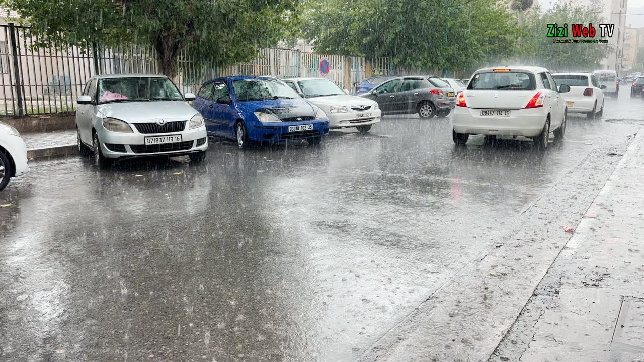 La Pluie De Retour Sur Tizi-Ouzou … Le Mardi 23 Septembre 2025 …