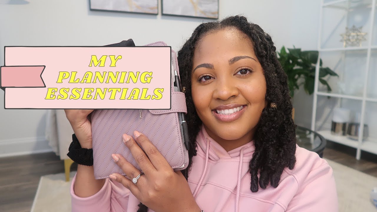 HOW TO STAY ORGANIZED AND PRODUCTIVE: MY PLANNING ESSENTIALS THAT I USE, CARRY & REFERENCE DAILY! 📒