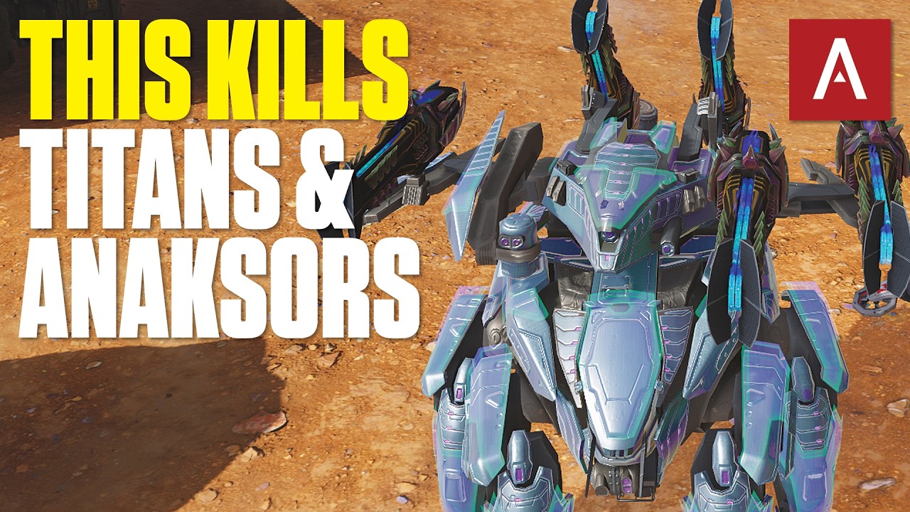 War Robots &mdash; Stryx Shantak: Идеальный снайпер против Anaksors &mdash; Геймплей за Stryx в WR