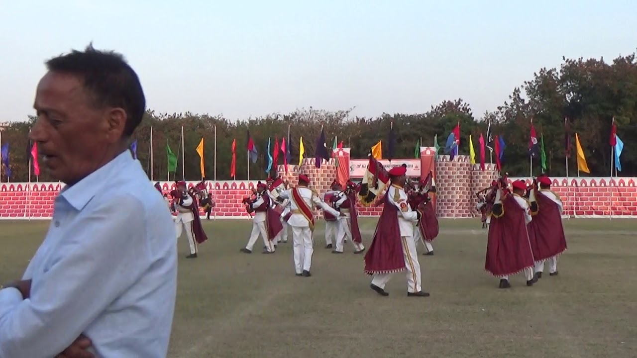 BSF PIPE BAND ALL INDIA POLICE BAND COMPITITION 2020